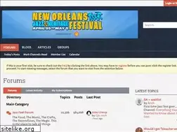 Sites similar to jazzfestforum.com