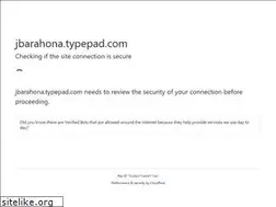 Sites similar to jbarahona.typepad.com