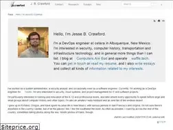 Sites similar to jbcrawford.us
