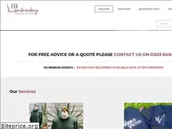 Sites similar to jbembroidery.co.uk