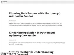 Sites similar to jbencook.com