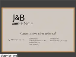 Sites similar to jbfence.com