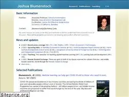 Sites similar to jblumenstock.com