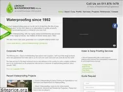 Sites similar to jboschwaterproofing.co.za