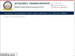 Sites similar to jbtt.in