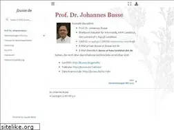 Sites similar to jbusse.de