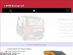 Sites similar to jbynehaulage.co.uk