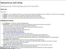 Sites similar to jc01.ninja