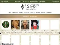Sites similar to jcgreenandsons.com