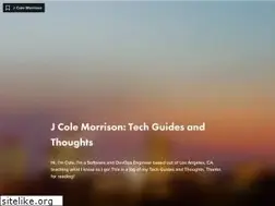 Sites similar to jcolemorrison.com
