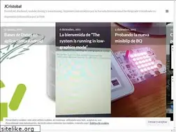 Sites similar to jcristoballopez.wordpress.com