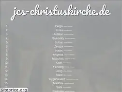 Sites similar to jcs-christuskirche.de