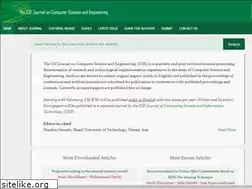 Sites similar to jcse.ir