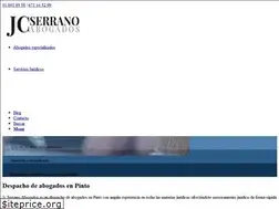 Sites similar to jcserranoabogados.com
