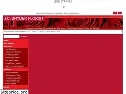 Sites similar to jcsnyderflowers.com