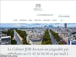 Sites similar to jdbavocats.com
