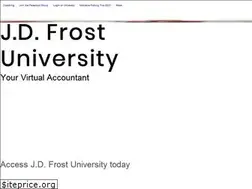 Sites similar to jdfrostuniversity.com