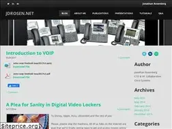 Sites similar to jdrosen.net