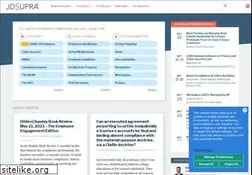Sites similar to jdsupra.com