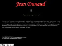 Sites similar to jean-dunand.org