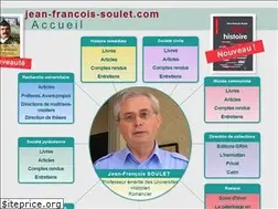 Sites similar to jean-francois-soulet.com