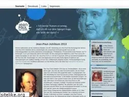 Sites similar to jean-paul-2013.de