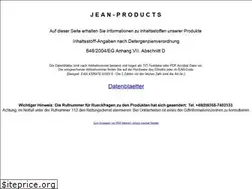 Sites similar to jean-products.de