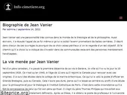 Sites similar to jean-vanier.org