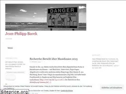Sites similar to jeanbaeck.de