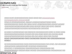 Sites similar to jeanbaptisteaudras.com