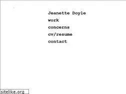 Sites similar to jeanettedoyle.com
