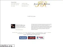 Sites similar to jeanetteroyal.com