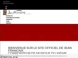 Sites similar to jeanfrancaix.com