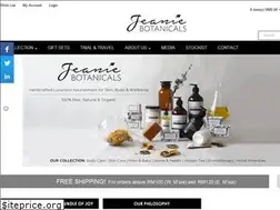 Sites similar to jeaniebotanicals.com