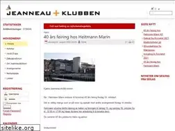 Sites similar to jeanneauklubben.no