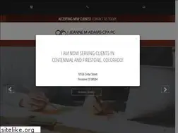 Sites similar to jeannemadamscpa.com