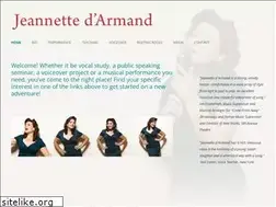 Sites similar to jeannettedarmand.com