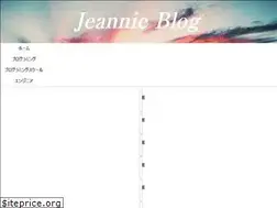Sites similar to jeannie-blog.online