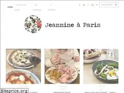 Sites similar to jeannineaparis.com