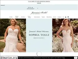 Sites similar to jeanninesbridal.com