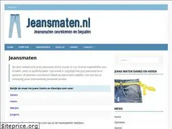 Sites similar to jeansmaten.nl
