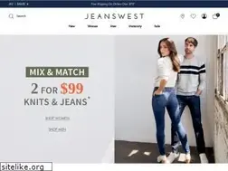 Sites similar to jeanswest.com.au