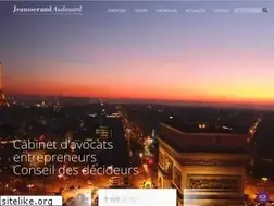Sites similar to jeausserand-audouard.com