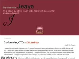 Sites similar to jeaye.com