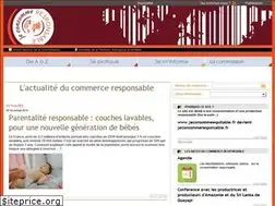 Sites similar to jeconsommeequitable.fr