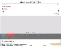 Sites similar to jednorazoveodevy-haccp.cz