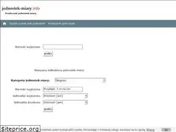 Sites similar to jednostek-miary.info