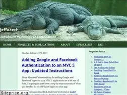 Sites similar to jeffa.tech