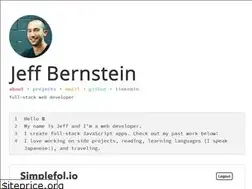 Sites similar to jeffbernstein.io