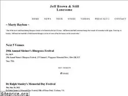 Sites similar to jeffbrownandstilllonesome.com